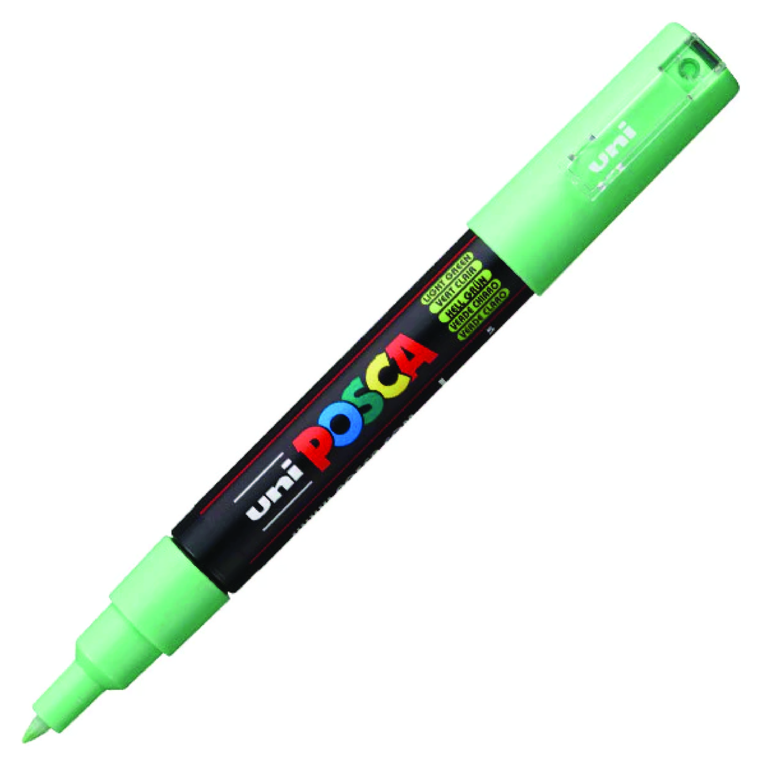 Marker Extra Fine Cone Tip 0.7-1.0mm Light Green POSCA Uni